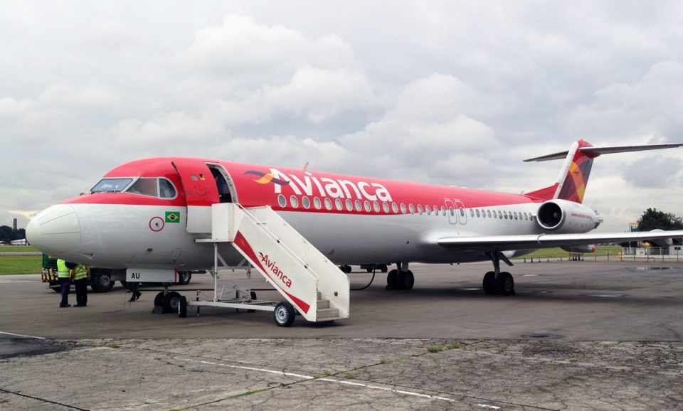 Os Fokker 100 da Avianca transportar mais de 14 milhões de passageiros em 10 anos (Thiago Vinholes)