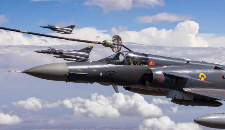 O caça israelense IAI Kfir já foi utilizado em combate com sucesso no Oriente Médio (FAC)