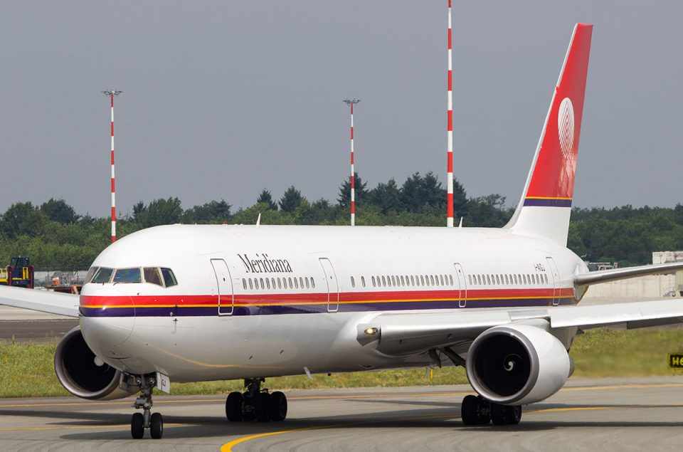 A Meridiana Fly é outra empresa europeia que opera somente no nordeste (Mediana Fly)