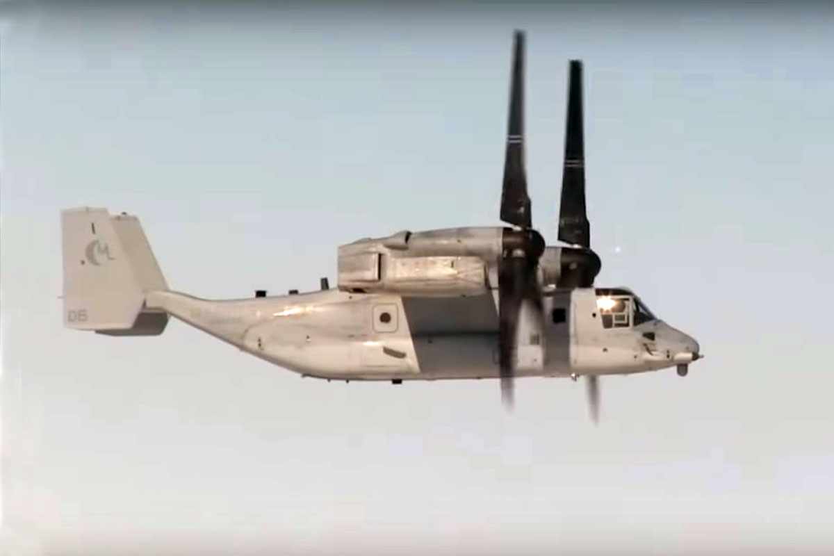 Os Osprey viajaram mais de 9.000 km entre os EUA e o Rio de Janeiro (US Marine Corps)