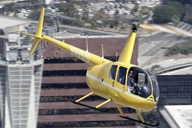 O Robinson R44 é um dos helicópteros mais comuns no movimentado espaço aéreo de São Paulo (Robinson Helicopter Company)