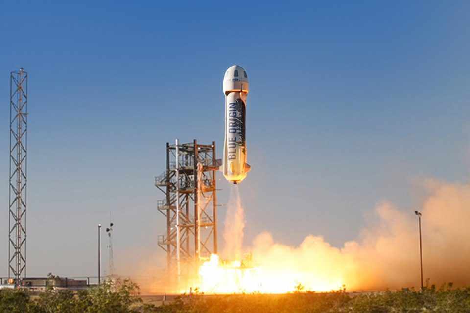 A Blue Origin parte para o espaço: projeto de Jeff Bezos, dono da Amazon