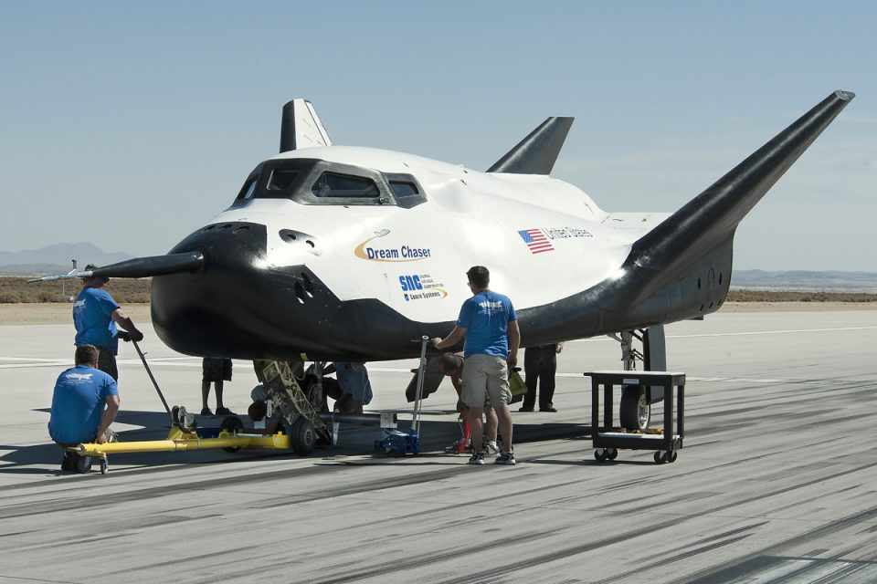 O Dream Chaser é baseado num projeto da NASA da década de 80