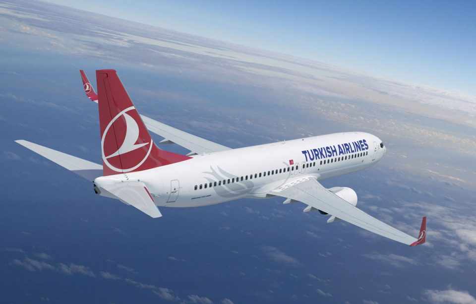 A Turkish voa para o Brasil com aeronaves Boeing 777 (Turkish Airlines)