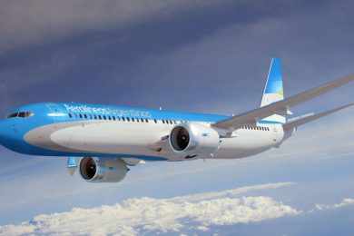 A Aerolineas Argentinas é responsável por 80% das viagens domésticas na Argentina (Divulgação)