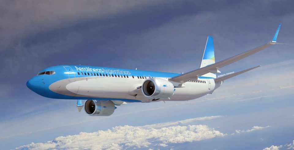A Aerolineas Argentinas é responsável por 80% das viagens domésticas na Argentina (Divulgação)