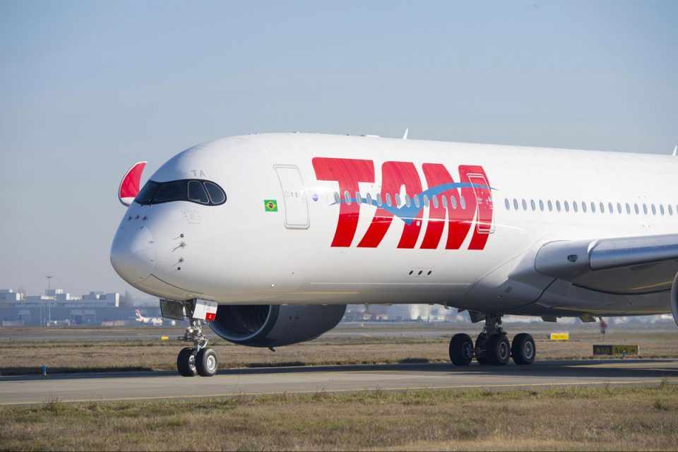 A Tam recebeu recentemente seu primeiro Airbus A350 (Airbus)