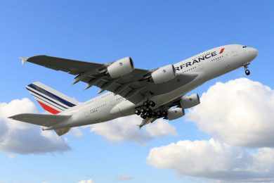 A Air France possui 10 jatos Airbus A380 e espera por mais dois exemplares (Air France)