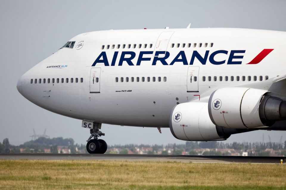 A Air France ainda opera quatro jatos Boeing 747-400 configurados para transportar 432 passageiros (Air France)
