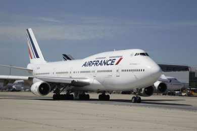 A Air France foi uma das primeiras companhias a voar com o Jumbo, em 1970 (Air France)