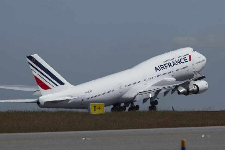 Em 45 anos, a Air France operou 52 jatos Boeing 747 de diferentes versões (Air France)