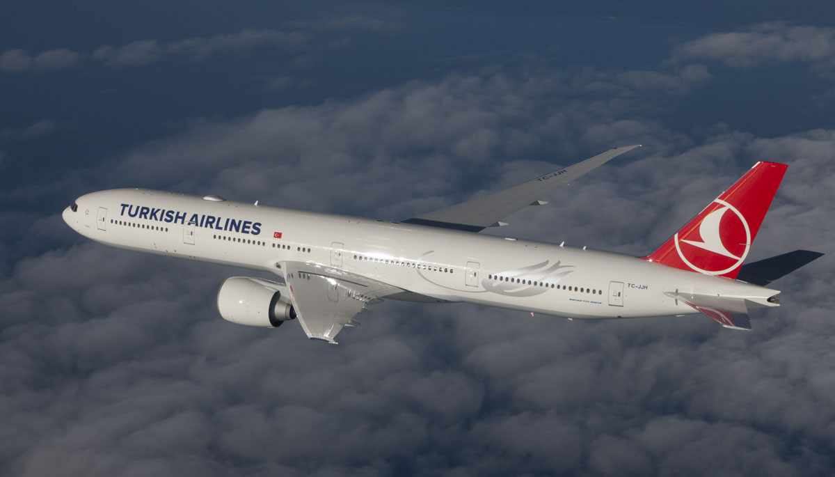 A Turkish Airlines voa para o Brasil com jatos Boeing 777 (Turkish Airlines)