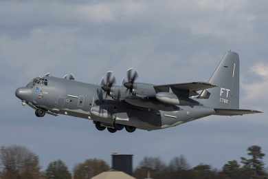 O Hércules número 2.500 é um modelo HC-130, de busca e salvamento (Lockhheed Martin