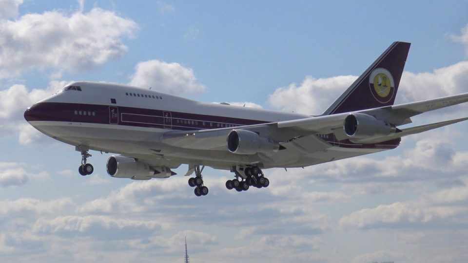 O Qatar é um dos quatro países que usam o 747 SP como avião-oficial (Pix Air)