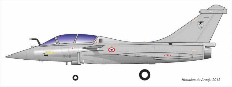 Dassault Rafale - lateral