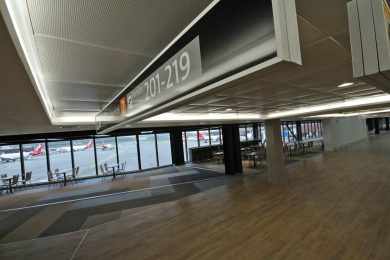 Novo acesso de embarque do Termina 2 de Guarulhos (foto: GRU Airport)