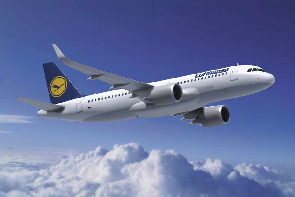 A Lufthansa encomendou 116 jatos da nova família A320neo (Airbus)