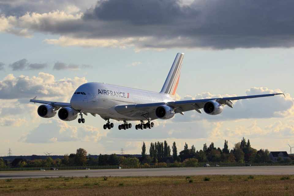 Os jatos A380 da Air France são configurados para transportar até 516 passageiros (Air France)