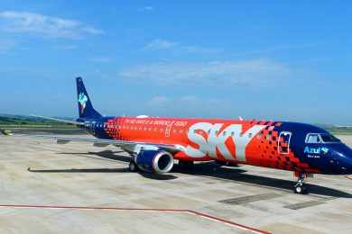 Gostou do novo avião personalizado da Azul? (Marcos Junglas/Azul)