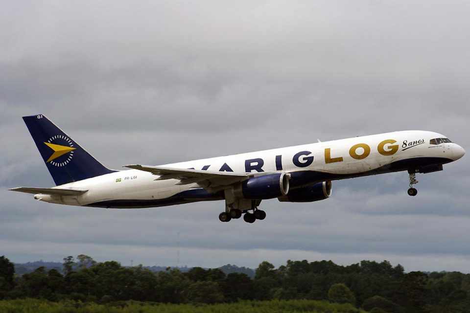 Boeing 757 cargueiro da VarigLog (foto: http://runway15.blogspot.com.br/)