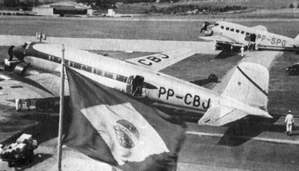 FW 200 no Brasil: o avião foi operado pela Syndicato Condor, que depois se tornou a Cruzeiro do Sul (Domínio Público)