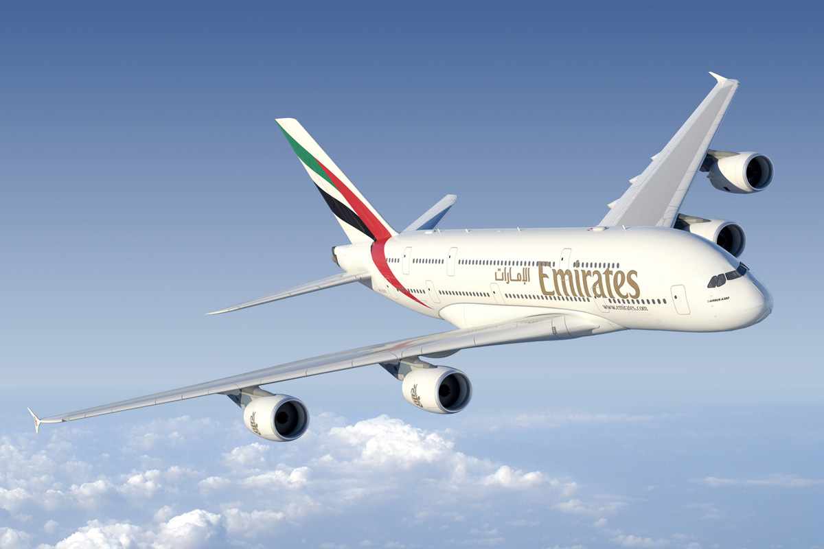 A Emirates Airlines é o maior operador do A380, com mais de 90 aeronaves (Divulgação)