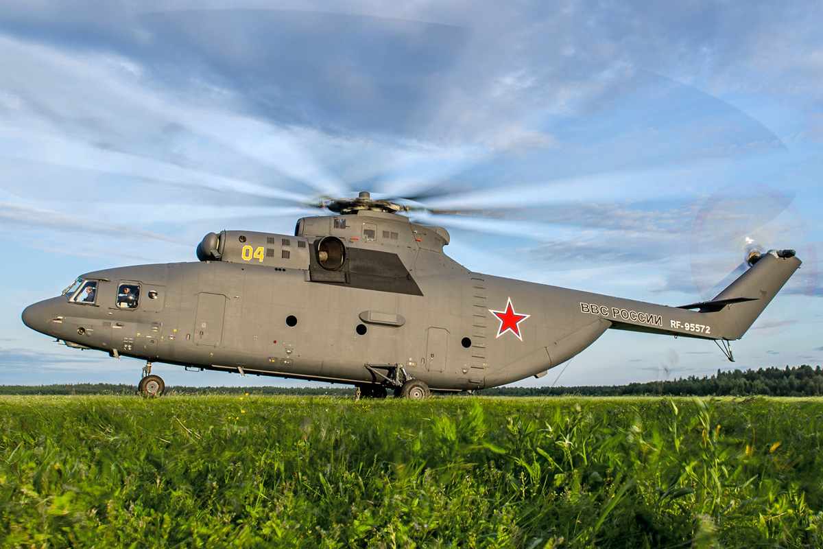 O Mi-26 também pode transportar até 90 soldados ou 60 macas (Alex Beltyukov)