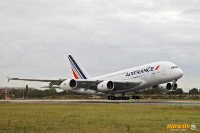 Airbus A380 da Air France (foto: divulgação)