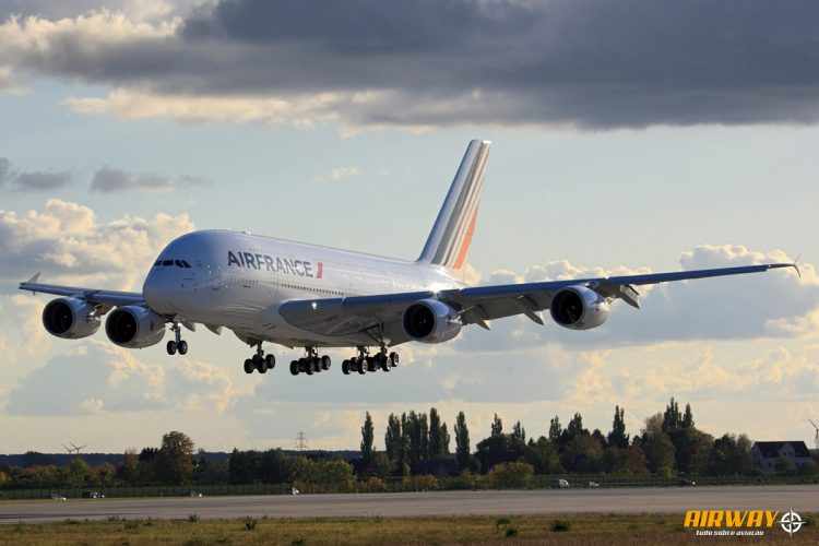 Airbus A380 da Air France (foto: divulgação)