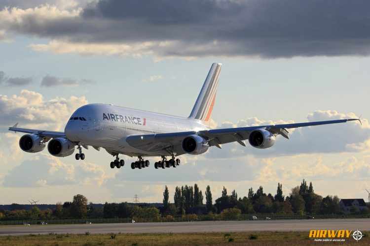 Airbus A380 da Air France (foto: divulgação)