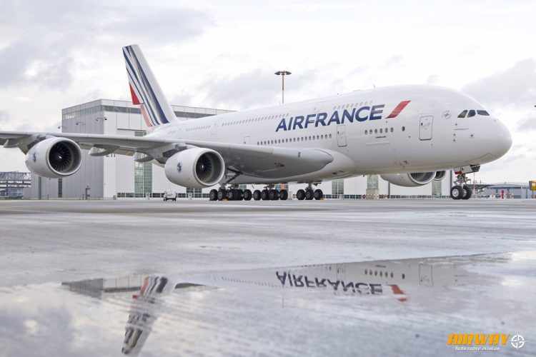 Airbus A380 da Air France (foto: divulgação)