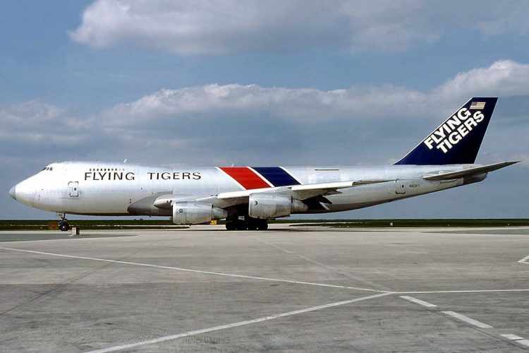 A companhia cargueira Flying Tigers acabou virando parte da Fedex