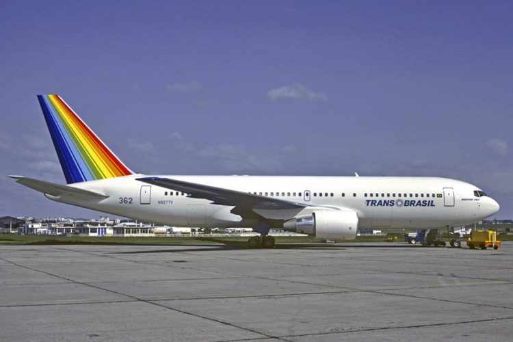 O Boeing 767 da Transbrasil foi o primeiro do tipo na América Latina (Christian Volpati)