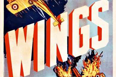Poster do filme Wings, de 1927