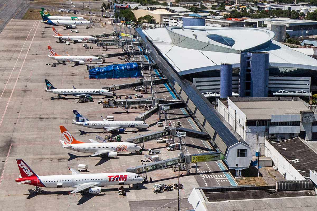 Companhias brasileiras: quem domina os 20 maiores aeroportos do Brasil