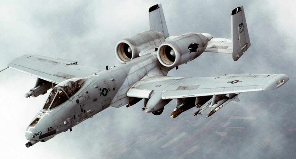 Apesar do tremendo poder de fogo, os A-10 já estão no final da vida-útil (USAF)