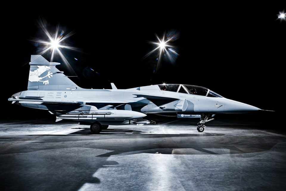 O desenvolvimento da nova geração do Gripen biposto será realizado no Brasil (SAAB)