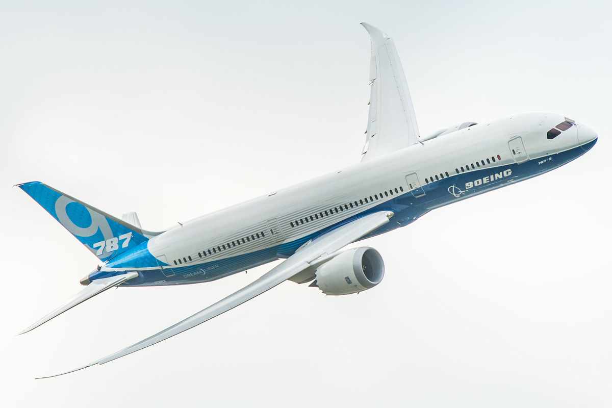 O moderno jato 787 também será abordado na série produzida pela Boeing (Boeing)