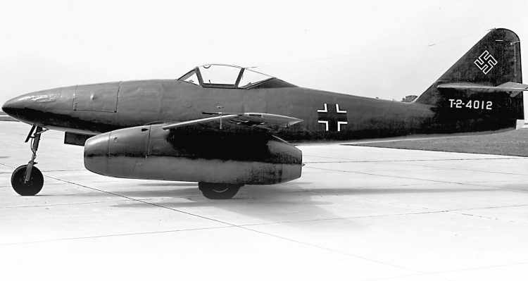 O Me 262 foi o primeiro avião a jato que entrou em combate (Domínio Público)