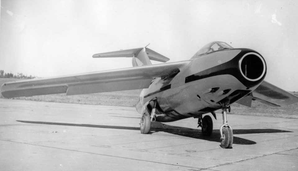 O Pulqui II tinha o típico design dos primeiros jatos e um dos primeiros exemplos de asa enflechada 