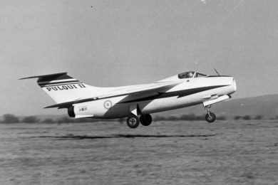 O Pulqui II é até hoje o avião mais rápido produzido na Argentina: podia voar a 1.080 km/h (Domínio Público)
