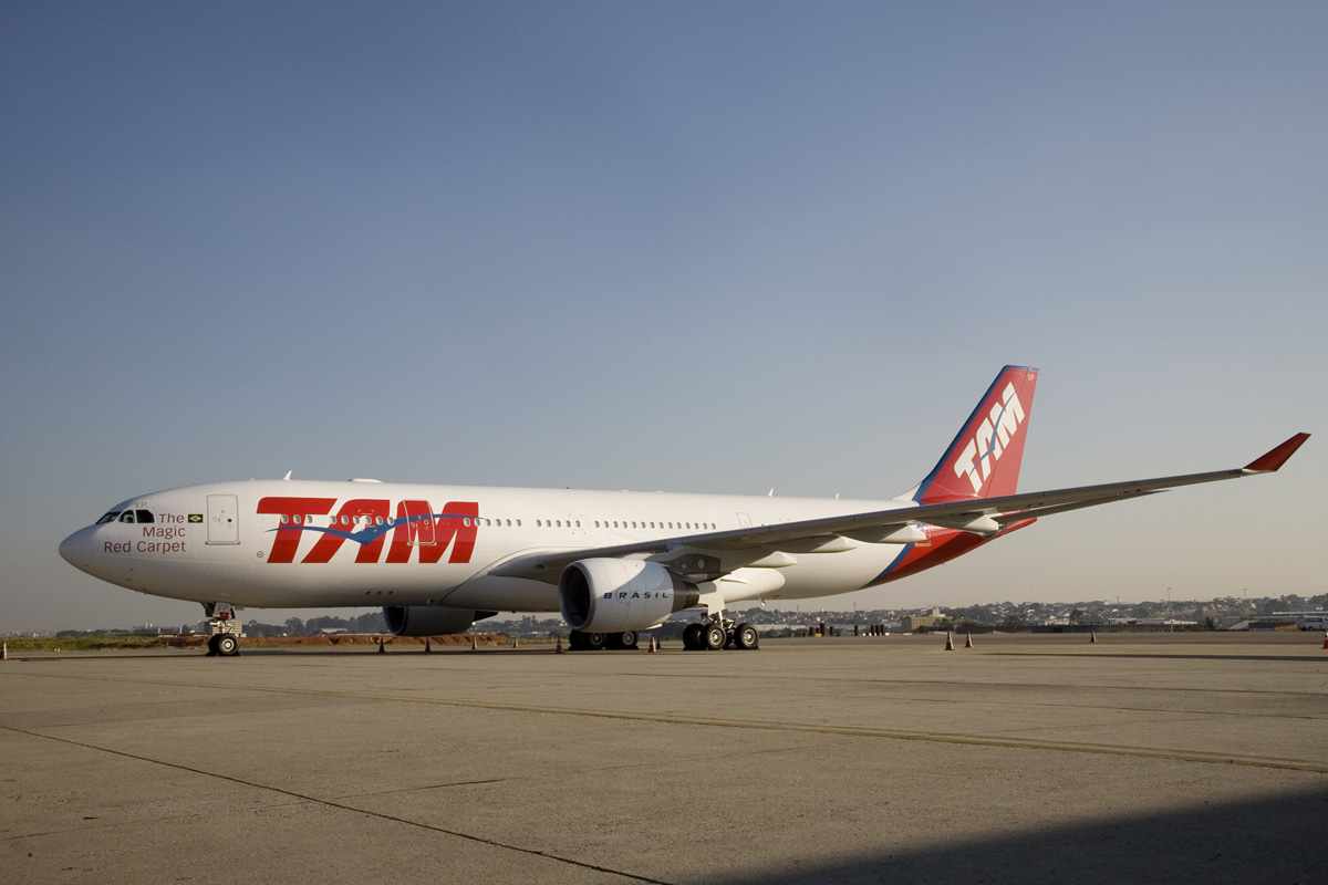 A TAM operou com 12 jatos Airbus A330 nos últimos 18 anos (Tam)