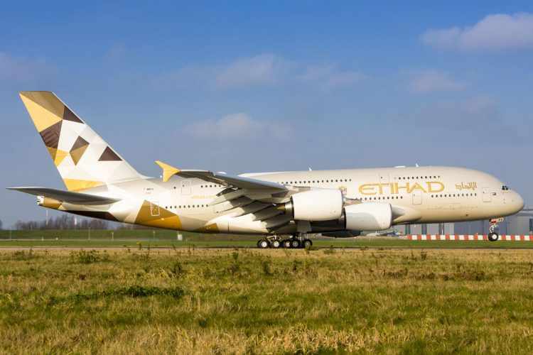 Airbus A380 da Etihad Airways