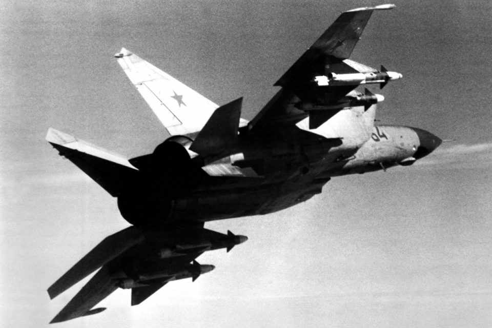 O MiG-25 era incrivelmente rápido, mas apenas por alguns minutos (Domínio Público)