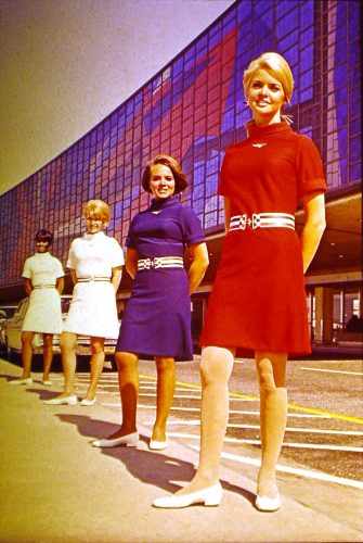 Uniforme "Beleza Americana", da década de 1950 (AA)