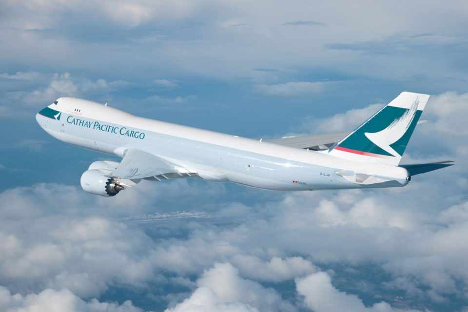 A Cathay Pacific Cargo possui uma frota com mais de 140 aeronaves (Cathay Pacific Limited)