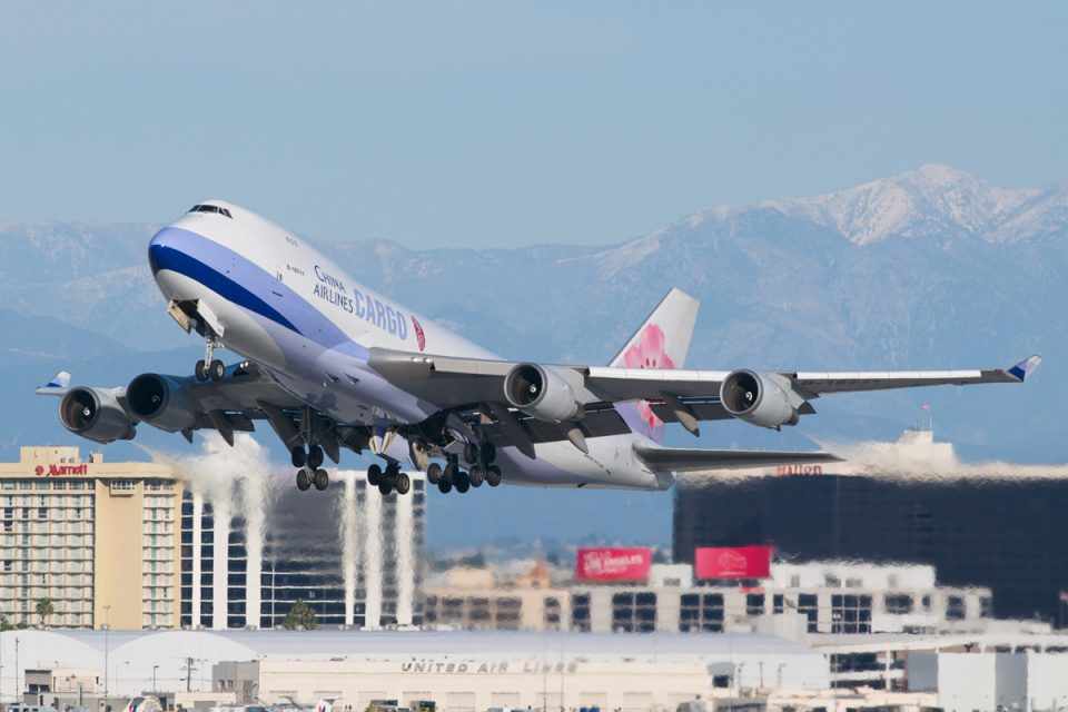 Um dos Boeing 747 de carga da China Airlines Cargo (BriYYZ)