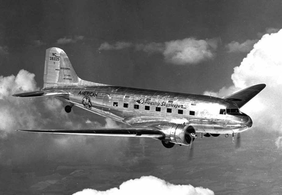 A American Airlines foi o cliente lançador do DC-3 (Domínio Público)