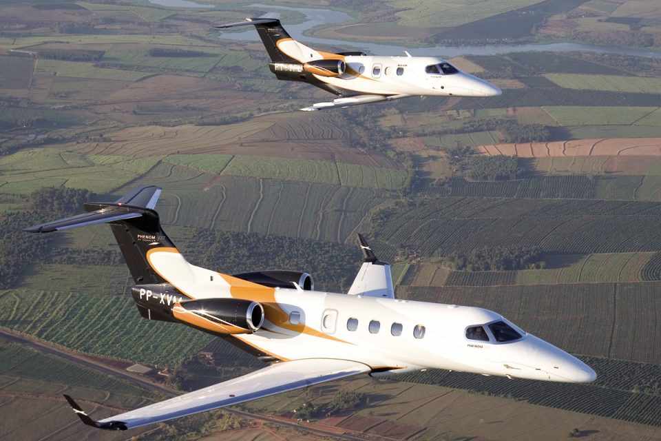 O Phenom 300 é o jato executivo mais vendido nos últimos 3 anos (Embraer)