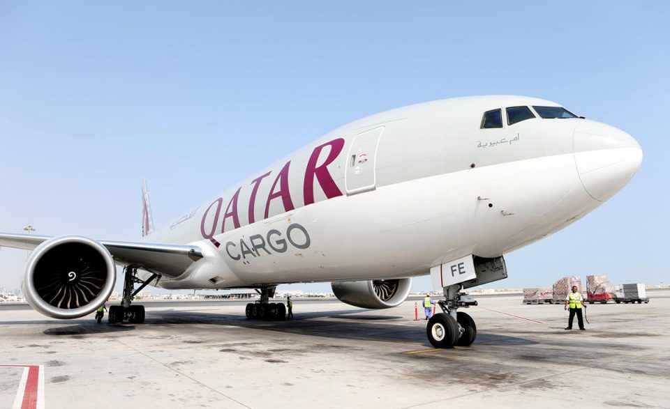 A Qatar Airways Cargo é outra companhia que aproveitou muito bem a demanda do Oriente Médio (Divulgação)